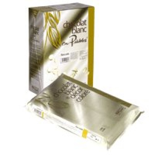 Blanc Satin Pistoles White 30 % 11 Lb