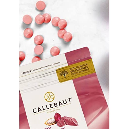 Callebaut Ruby Couverture Chocolate Callets | Recipe Rb1 | Craft