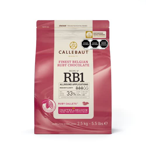 Callebaut Ruby Couverture Chocolate Callets | Recipe Rb1 | Craft