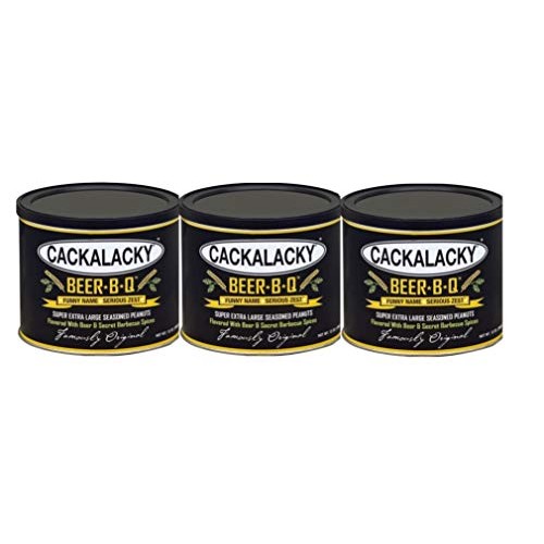 Cackalacky Beer-B-Q Nuts 3 Pack