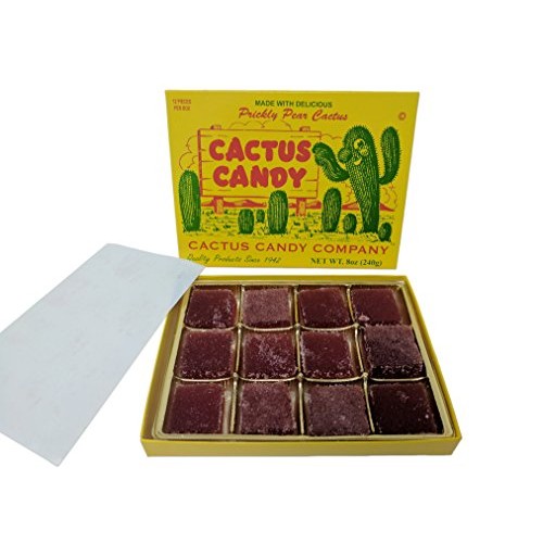 Cactus Candy Company 1/2 Lb Box Arizona Prickly Pear Cactus Candy Cactus Candy Company 1/2 Lb Box Arizona Prickly Pear Cactus Candy