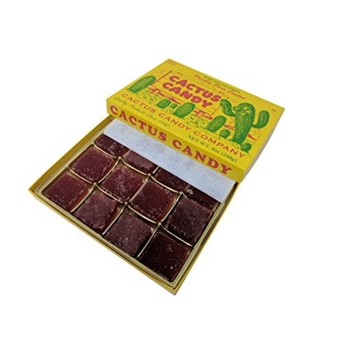 Cactus Candy Company 1/2 Lb Box Arizona Prickly Pear Cactus Candy Cactus Candy Company 1/2 Lb Box Arizona Prickly Pear Cactus Candy