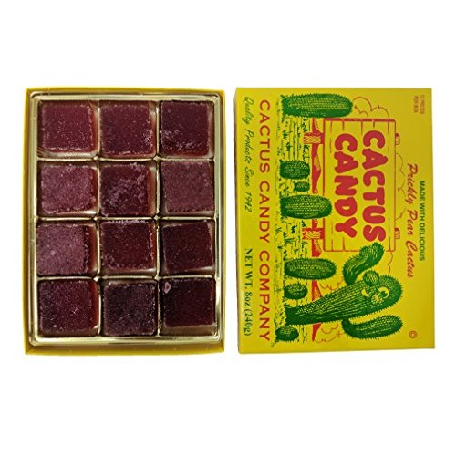 Cactus Candy Company 1/2 Lb Box Arizona Prickly Pear Cactus Candy Cactus Candy Company 1/2 Lb Box Arizona Prickly Pear Cactus Candy