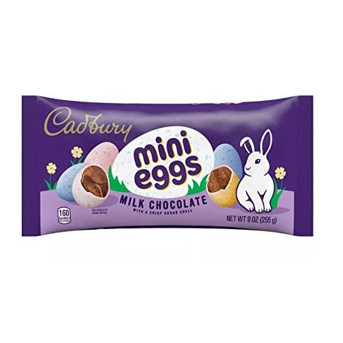 Cadbury Mini Chocolate Candy Coated Eggs Easter Basket Candy Ch...
