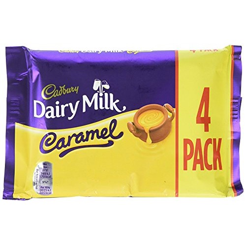 Original Cadbury Dairy Milk Caramel Chocolate Bar Pack Imported