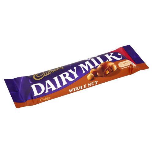 Cadbury Dairy Milk Whole Nut Single Bar Pack Of 24