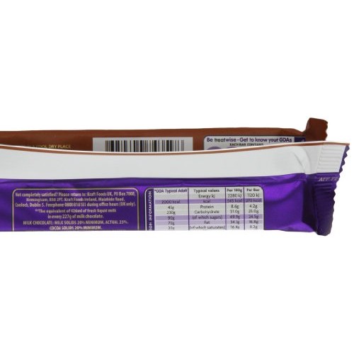 Cadbury Dairy Milk Whole Nut Single Bar Pack Of 24