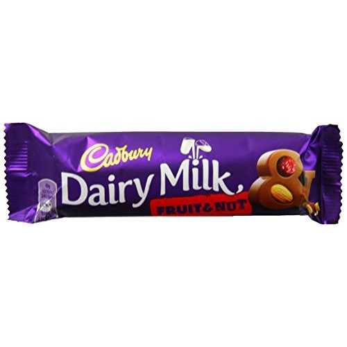 Cadbury Fruit &Amp; Nut, 1.73 Oz. Bars Pack Of 12