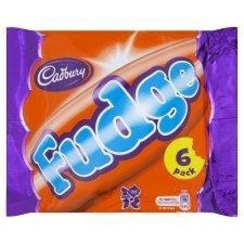 Cadburys Fudge 6 Pack 156.7G - Pack Of 6
