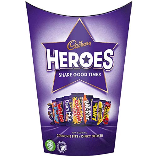 Cadburys Miniature Heroes Small - 185G - Pack Of 2 185G X 2 Boxes