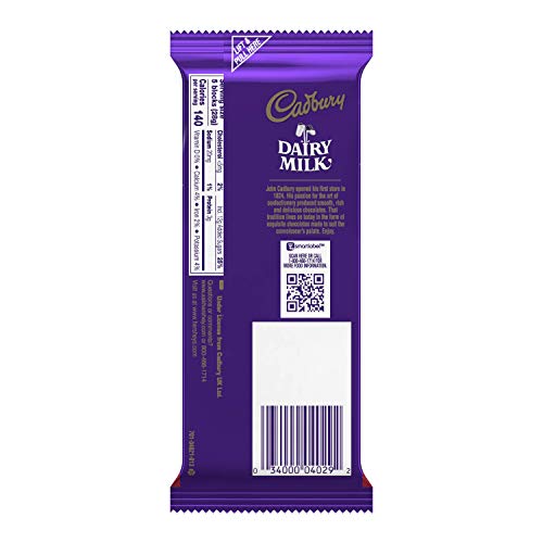 Cadbury Dairy Milk Chocolate Bar, 3.5Oz, Fruit &Amp; Nut