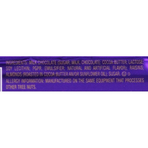 Cadbury Dairy Milk Chocolate Bar, 3.5Oz, Fruit &Amp; Nut