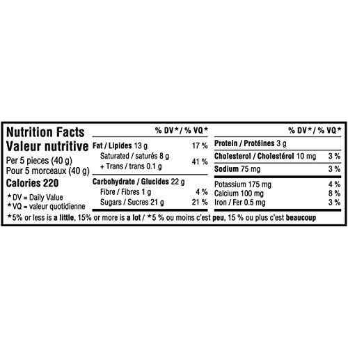 Cadbury Dairy Milk Creamy Salted Caramel Chocolate Bar, 95g/3 oz...