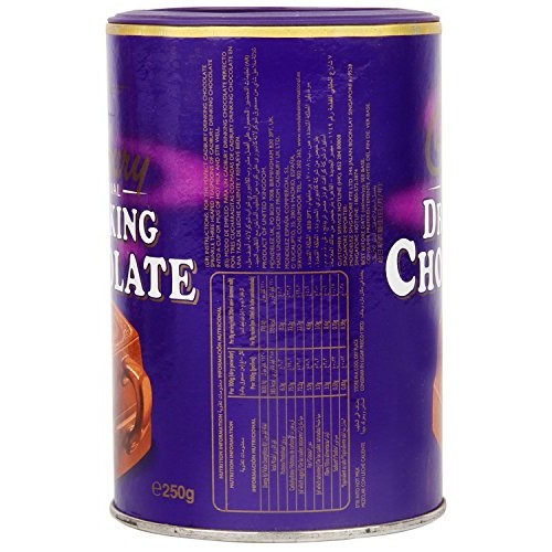 Cadbury Drinking Chocolate 250 Gram 8.8Oz