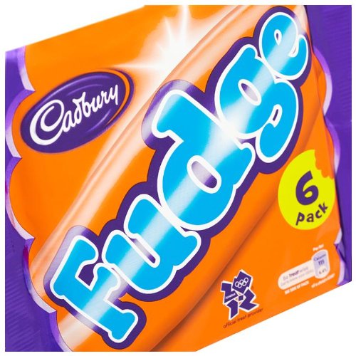 Cadbury Fudge 6 Bars 7 Packs Of Fudge 6 Pack Multipack, Total 4
