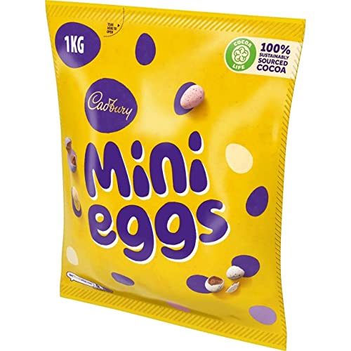 HERSHEYS Cadbury Mini Eggs Milk Chocolate With Crisp Shell Cand...