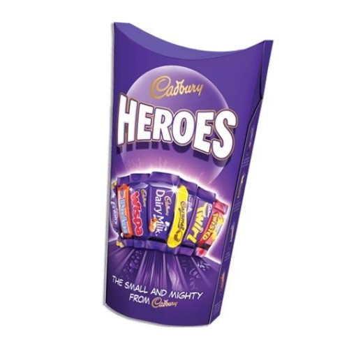 Original Cadburys Heroes Carton Imported From The Uk England The