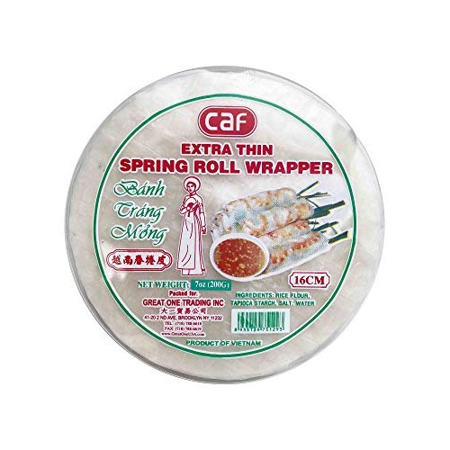 Caf Young Lady Premium Spring Roll Wrapper, Spring Roll Paper, R