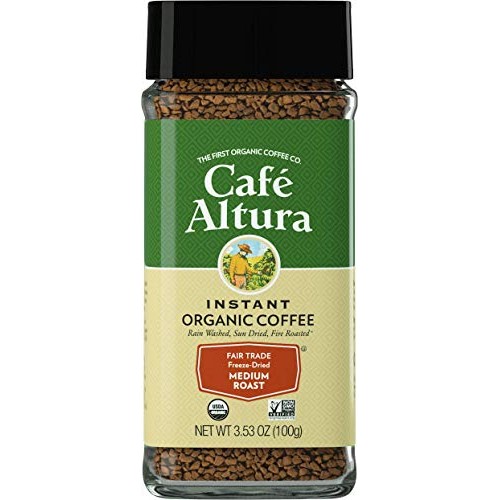 Cafe Altura Freeze Dried Instant Organic Coffee Original, 7.06 O