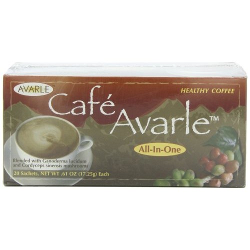 All-In-One Healthy Coffee With Ganoderma &Amp; Cordceps. Creamer, Su