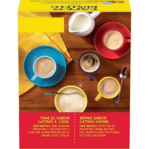 Café Bustelo Coffee Espresso Dark Roast Coffee, 40 Count Capsule