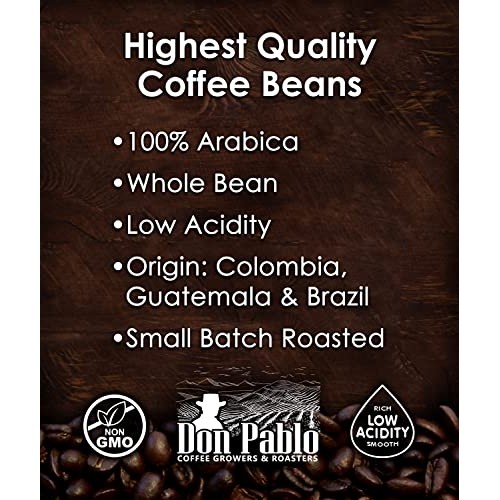 5Lb Don Pablo Signature Blend - Medium-Dark Roast - Whole Bean C