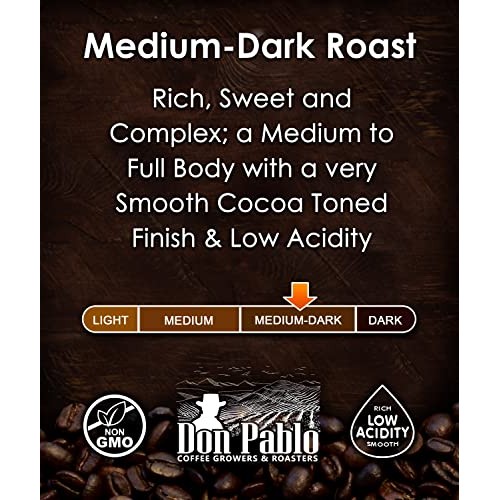 5Lb Don Pablo Signature Blend - Medium-Dark Roast - Whole Bean C