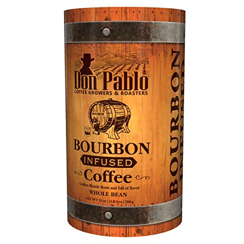 25Oz Don Pablo Bourbon Infused Specialty Coffee - Whole Bean Cof
