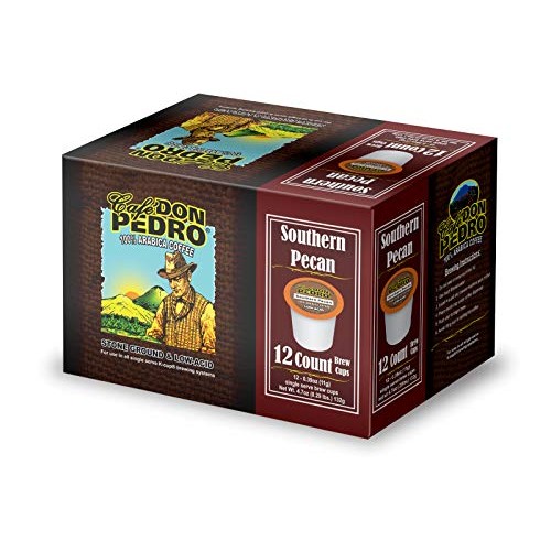 Cafe Don Pedro Southern Pecan 72 Count Kcup Low-Acid Coffee