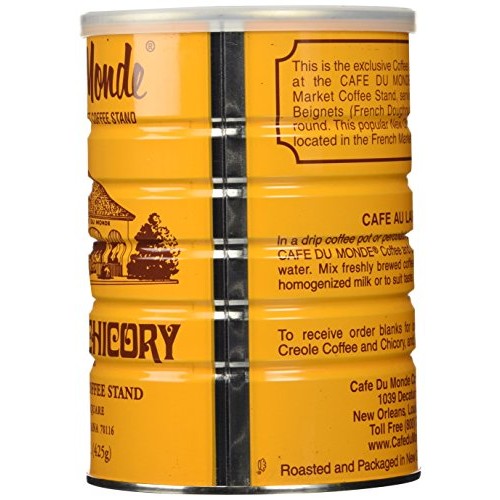 Half A Dozen Cans 6 Cans Of Coffee Du Monde - 15 Oz. Cans