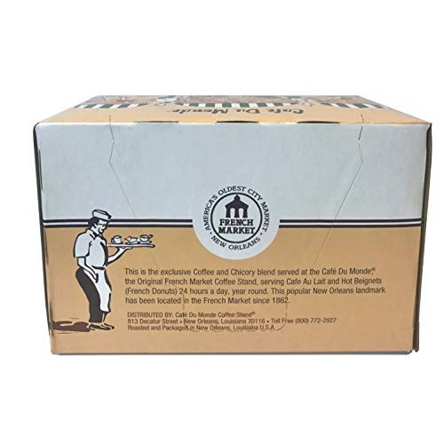 Cafe Du Monde Coffee And Chicory Single-Serve Cup Pods, 12 Count Cafe Du Monde Coffee And Chicory Single-Serve Cup Pods, 12 Count