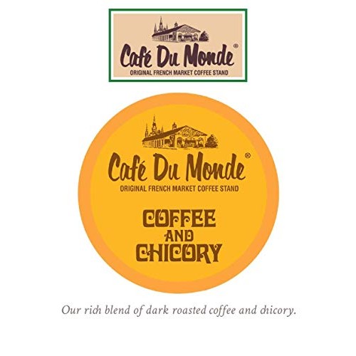Cafe Du Monde Coffee And Chicory Single-Serve Cup Pods, 12 Count Cafe Du Monde Coffee And Chicory Single-Serve Cup Pods, 12 Count