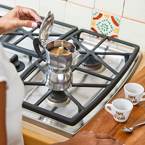 Café La Llave Espresso, 100% Pure Coffee, Dark Roast, 16-Ounce B