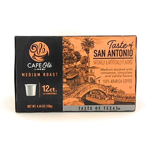 Cafe Ole Taste Of Texas Gourmet Coffee K Cups Gift Assortment, 1