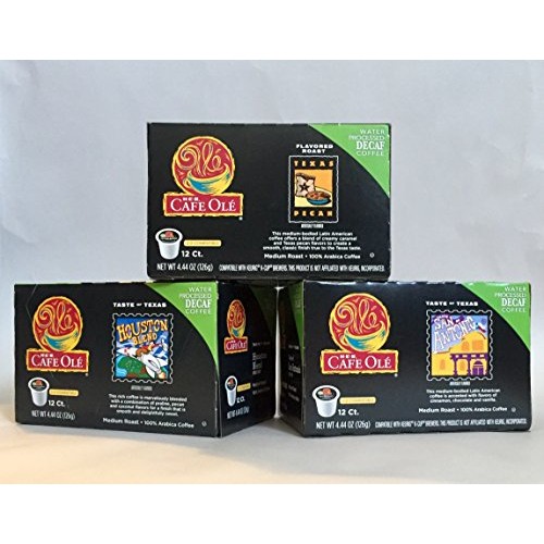 Cafe Ole K-Cup Variety Decaf 36 K- Cups 12 San Antonio Decaf; 1