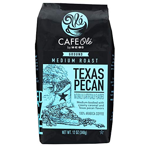 Roasting Plant Cafe Ole Texas Pecan Ground Coffee 12Oz Pack Of 1