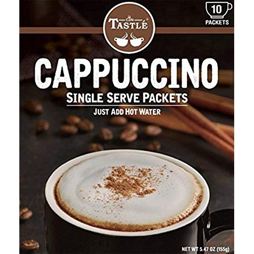 Cafe Tastlé Single Serve Cappuccino Coffee, 10 Count