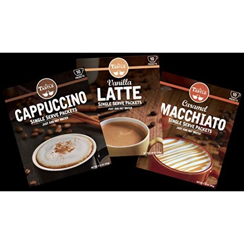 Cafe Tastlé Single Serve Vanilla Latte Coffee, 10 Count