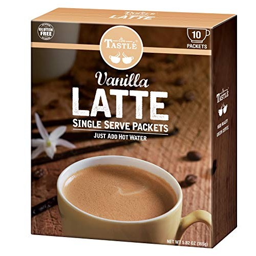 Cafe Tastlé Single Serve Vanilla Latte Coffee, 10 Count