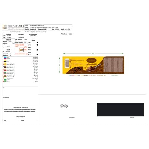 Caffarel Gianduia Cream Hazelnut Spread 210Gr
