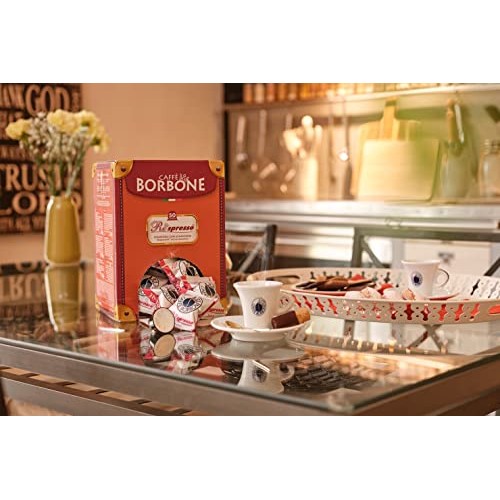 Caffe Borbone Respresso Espresso Capsules Mix 50 Blue/50 Red