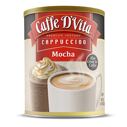 Caffe D’Vita Mocha Cappuccino 1 Lb. Can 16 Oz.