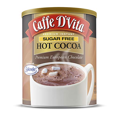Caffe D’Vita Sugar Free Hot Cocoa 10 Oz. Can