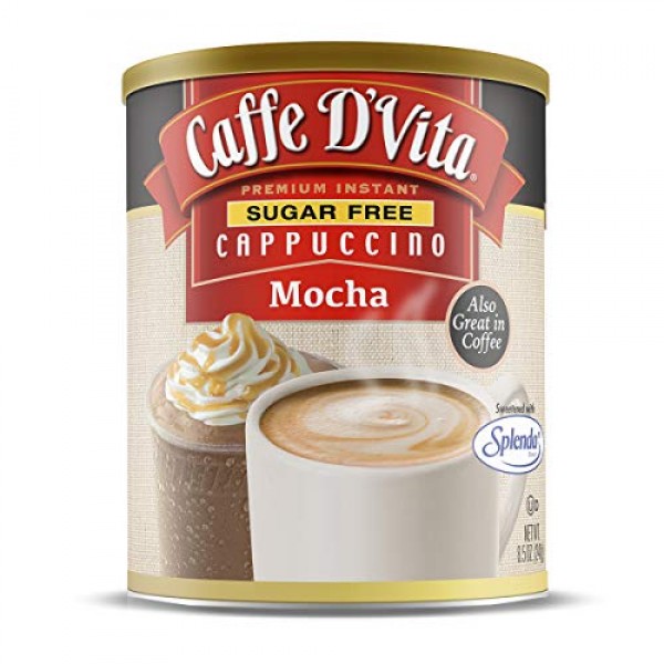 Caffe D’Vita Sugar Free Mocha Cappuccino, 6 Pack, 85 oz cans