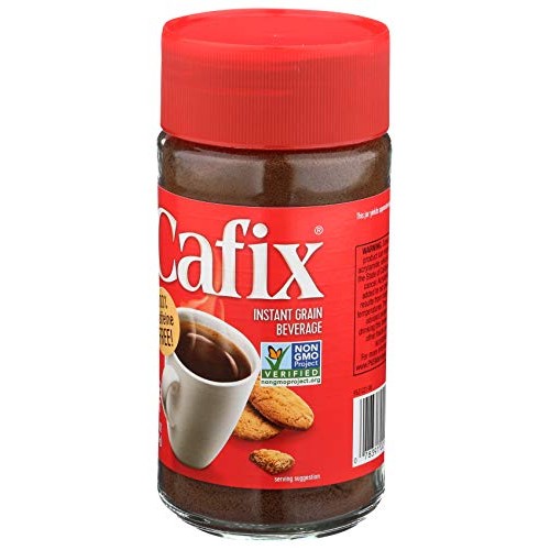 Cafix Coffee Substitute Crystals Jar 7.05 Ounces