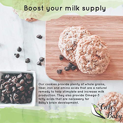 Café Baby Chocolate Chip Lactation Cookies For Breastfeeding | L