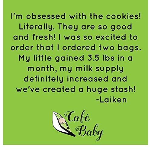 Café Baby Chocolate Chip Lactation Cookies For Breastfeeding | L