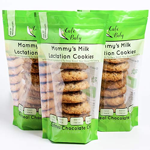 Café Baby Chocolate Chip Lactation Cookies For Breastfeeding | L