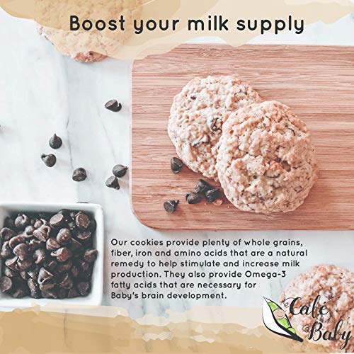 Café Baby Coffee Chocolate Chip Lactation Cookies For Breastfeed