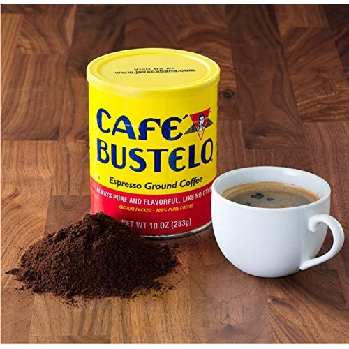 Café Bustelo Espresso Dark Roast Ground Coffee, 10 Ounces